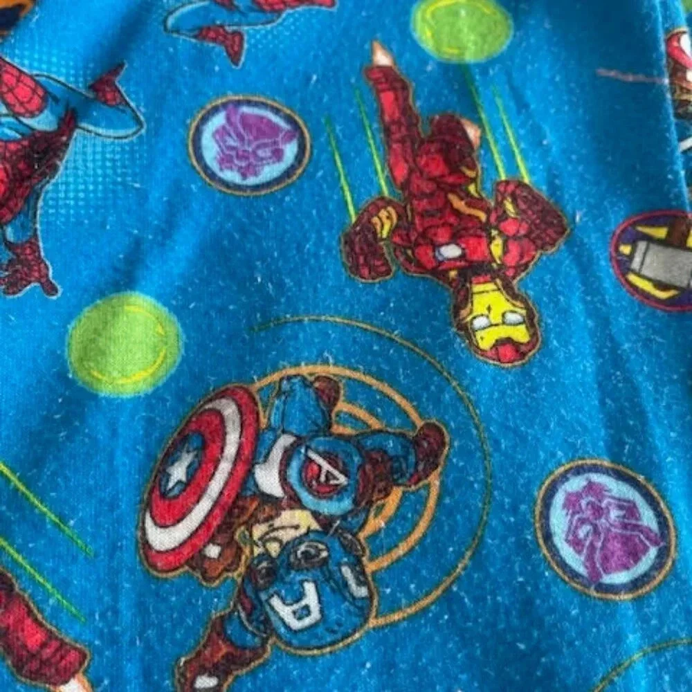 Marvel Super Hero Adventures Avengers Toddler Boys 2-Piece Pajama Set, Size 5T